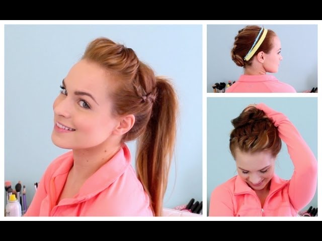 3 Easy Gym Hairstyles  MISSY SUE