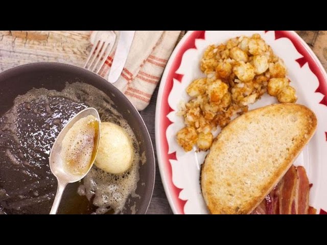Brown Butter Basted Egg | Rachael Ray Show