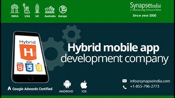 Hybrid Mobile App Development Company - SynapseIndia