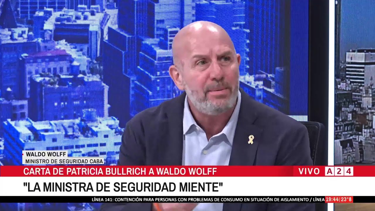 Waldo Wolff le contestó a Patricia Bullrich: La ministra de Seguridad miente