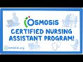 Osmosis Nursing Assistant Program