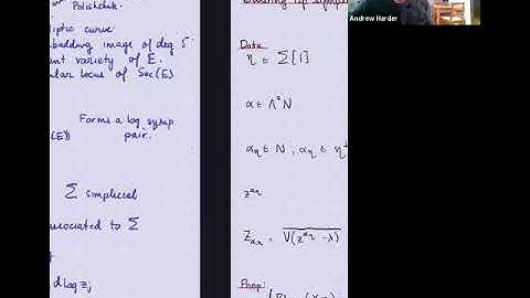 Andrew Harder,  Log symplectic pairs and mixed Hodge structures