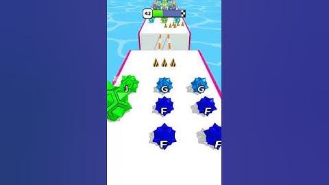 A-Z RUN 🌟 All Levels Gameplay Android , IOS #gameplay  #shorts