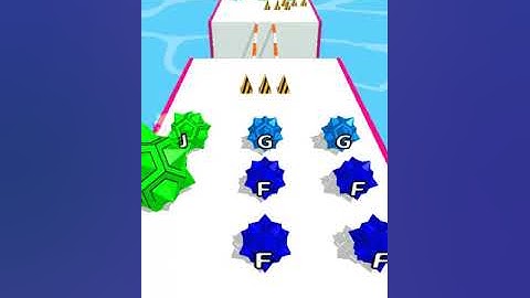 A-Z RUN 🌟 All Levels Gameplay Android , IOS #gameplay  #shorts