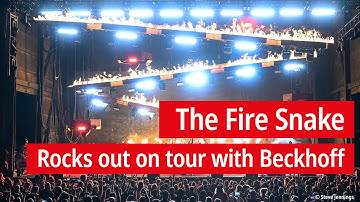 Image Engineering’s Pyrotechnic Fire Snake Turns up the Heat on Tour
