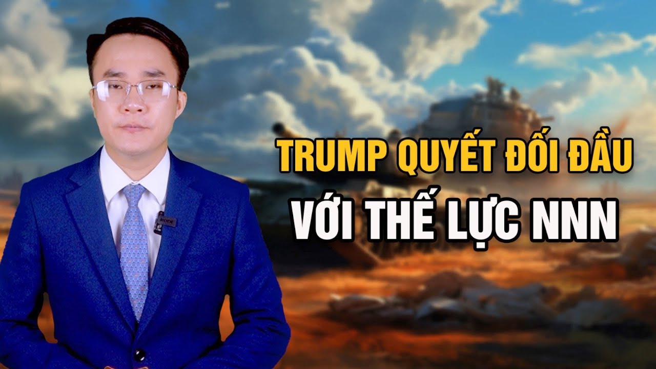 Outline Video Trump Quyết Đối Đầu Với Thế Lực NNN || Bàn Cờ Quân Sự
