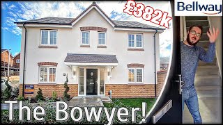 Tour £382,000 Bellway 'THE BOWYER' 4 Bed View Home! @ The Spinney Shrewsbury. New Build UK