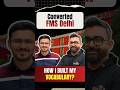 Vocabulary Helped Me Convert FMS Delhi (here's how) | Swapanil Sir Rodha