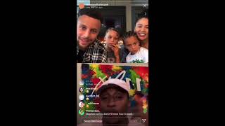 Home + Hallelujah with Steph & Ayesha Curry ft various artists (full instagram live)