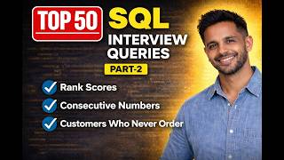 Top SQL Interview Questions in 10 Minutes | Top 50 LeetCode SQL Part 2 | In Hindi