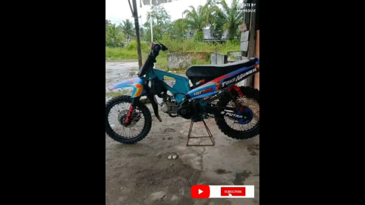 Contoh BeBek RBT motor Bebek semi Trail SUmut - YouTube