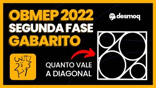 O PROBLEMA DE GEOMETRIA DA OBMEP 2022 | GABARITO OBMEP NIVEL 3