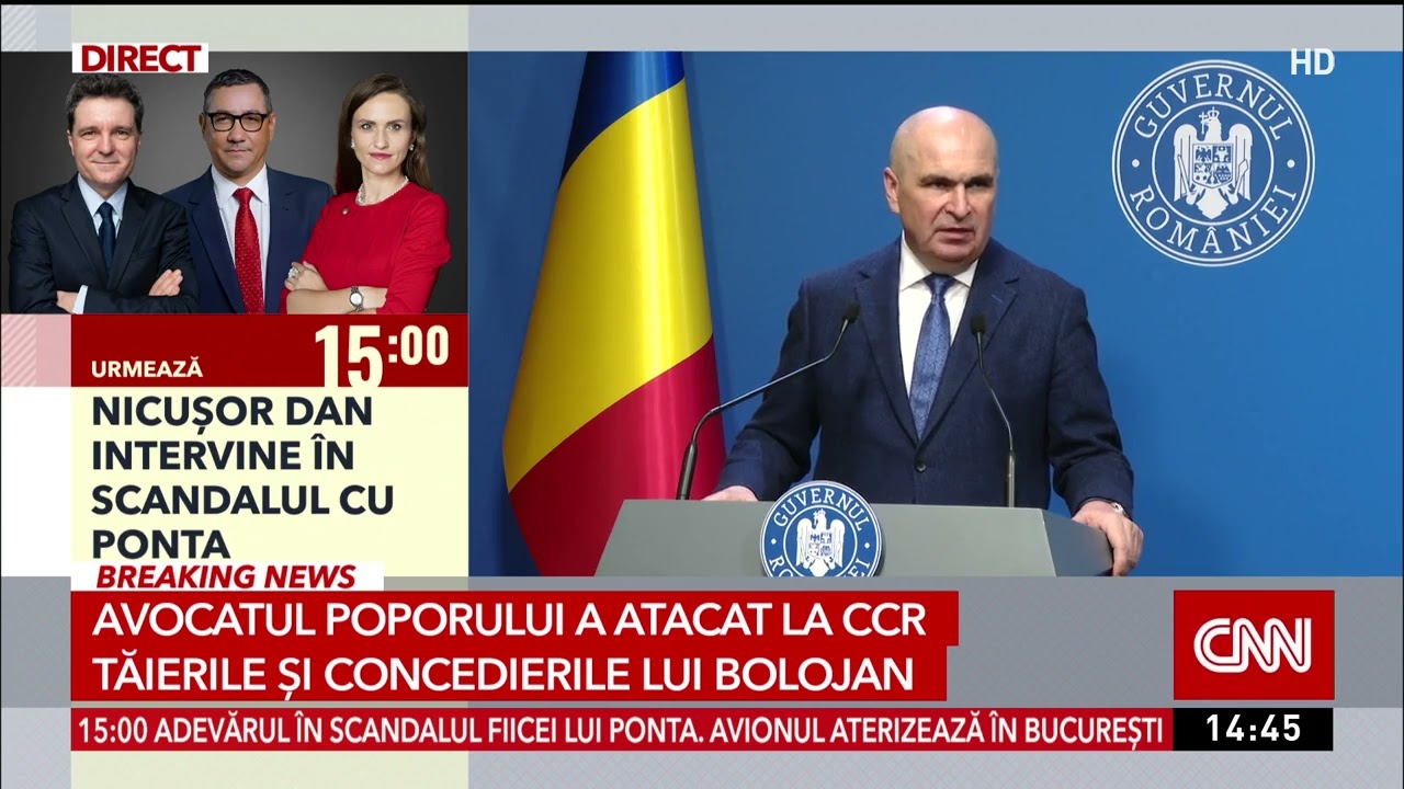 Avocatul poporului a atacat la CCR tăierile și concedierile lui Bolojan