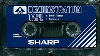 SHARP Demonstration Tape - 1: Enter Tainer / 2: Andaluza