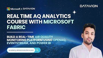 Air Quality Real-Time Analytics with Microsoft Fabric | Project Overview & Architecture Walkthrough