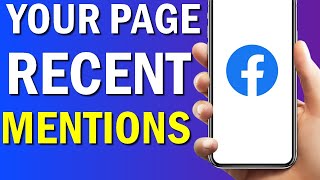 How To Find Your Page Recent Mentions On Facebook App 2024 screenshot 5