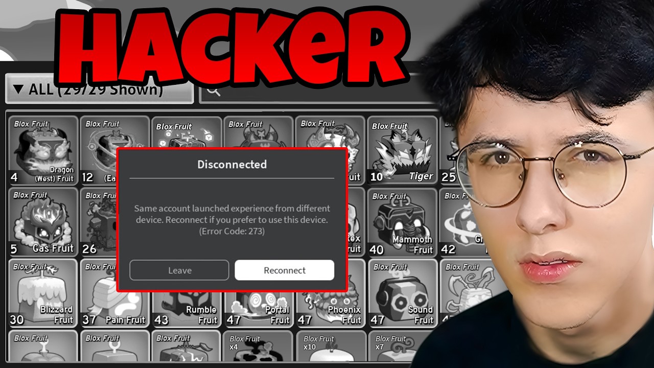 SONT COMPTE BLOX FRUITS S'EST FAIT HACKER..!