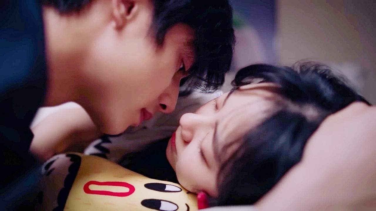 He’s loved her secretly for 10 years. He tries to kiss her while she sleeps—she’s awake!