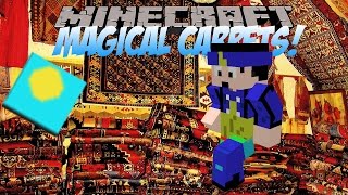 Minecraft | Magical Carpets! (carpets that say hello?) | Mod Showcase [1.7.10] screenshot 5