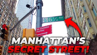 Exploring Manhattan's SECRET Street : 6 & 1/2 Avenue
