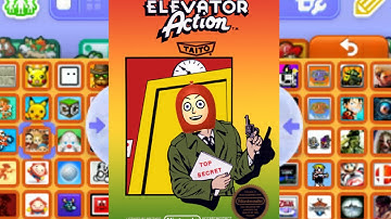 Elevator Action Nintendo NES gameplay