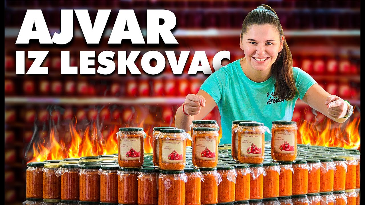 Ostavio posao u Beogradu i vratio se na selo da proizvodi AJVAR! 5000 tegle po SEZONI! Nakrivanj
