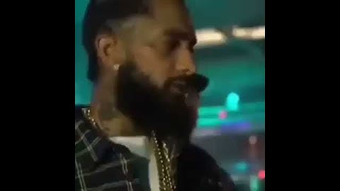Nipsey Hussle Dancing