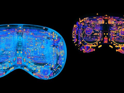 Apple Vision Pro and Meta Quest Non-Destructive Teardown