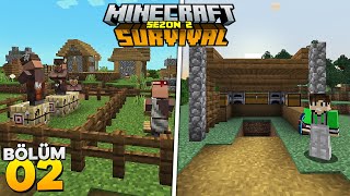 MADEN İŞLERİ ama ÇOK FARKLI! │ Minecraft Survival ➤Bölüm 02 @seyidcanyt