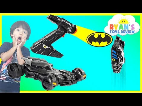 Batman Vs Superman Remote Control Toy Cars Air Hogs Batmobile Zero Gravity Climb On Walls