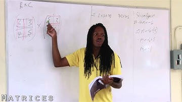 Damion Crawford CXC Mathematics   Matrices 1