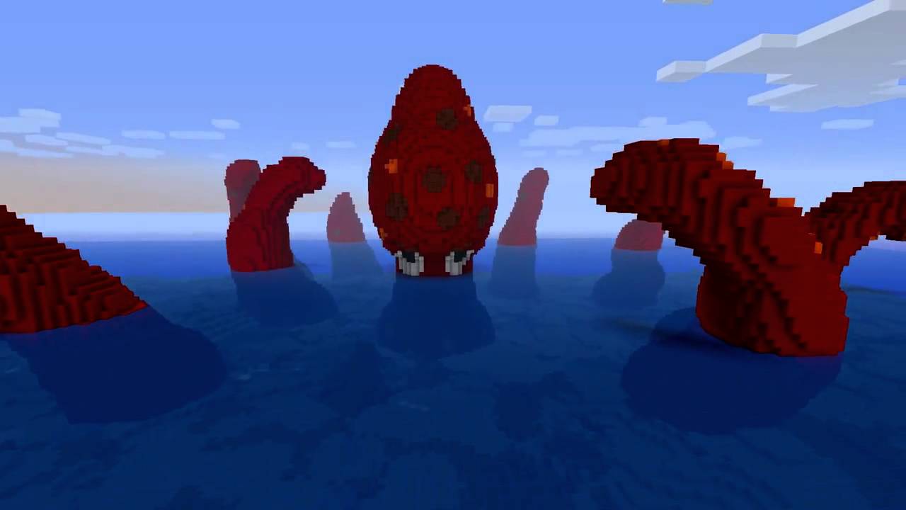 AMAZING Minecraft Build - The Kraken - YouTube