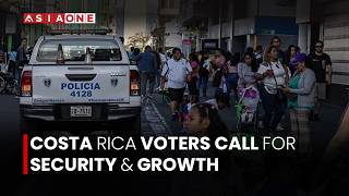 Costa Rica Voters Call For Security &amp; Growth | Asia One News