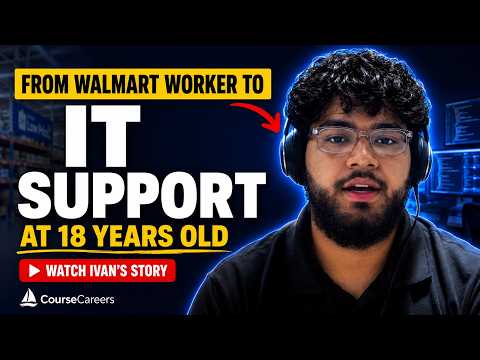 He Turned His Last $200 Into a $50k IT Career (No Degree) - video from CourseCareers