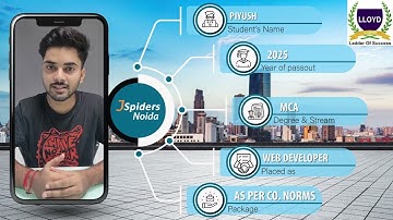 WEB DEVELOPER || JSPIDERS NOIDA || PLACED STUDENT REVIEW
