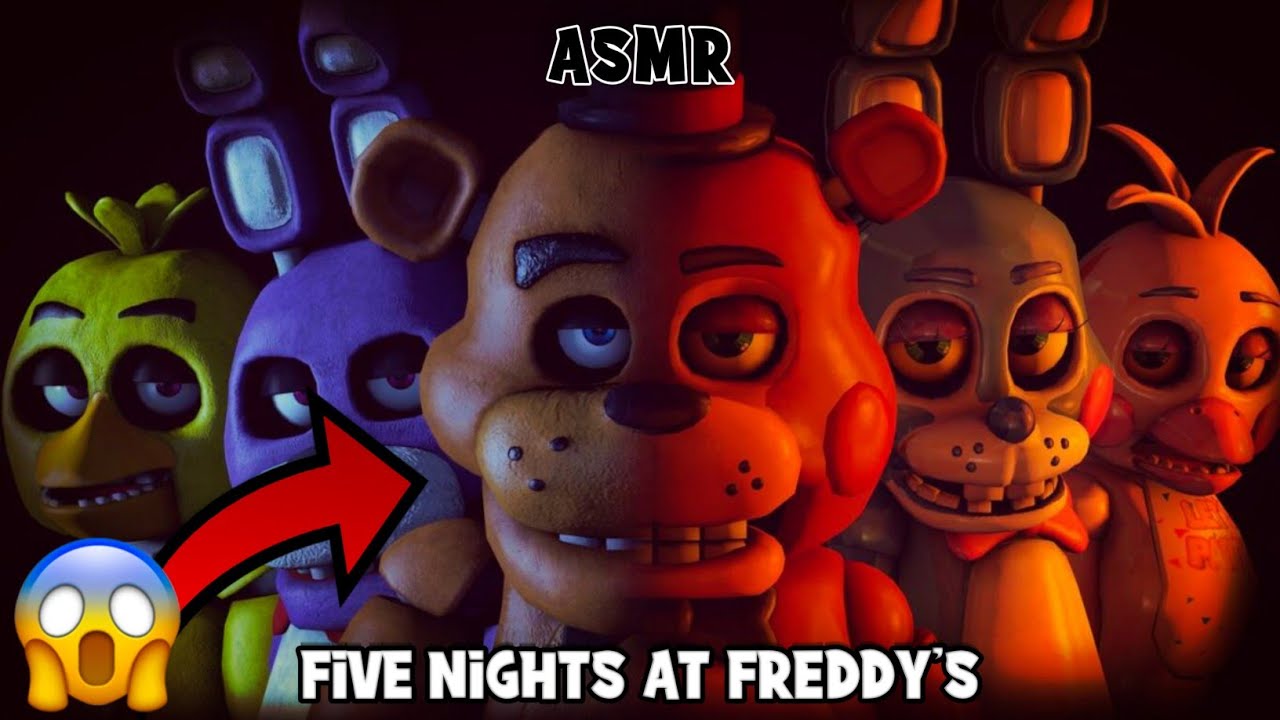ASMR JUGANDO  - five nights at freddy's - mouth sounds