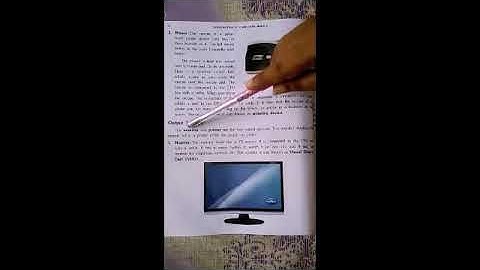 STD:5 SUBJECT:COMPUTER CH-1 FUNCTIONS AND PARTS OF A COMPUTER KAVERI DAY CARE SCHOOL(ENGLISH MEDIUM)