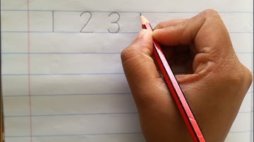 Grade R Number Writing Formation 1-10 (Handwriting Tricks)