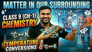 Famous ​Temperature Conversion: Celsius to Kelvin & Kelvin to Celsius | Class 9 Science Ch 1 | Rajnish Sir🔥 Net Worth