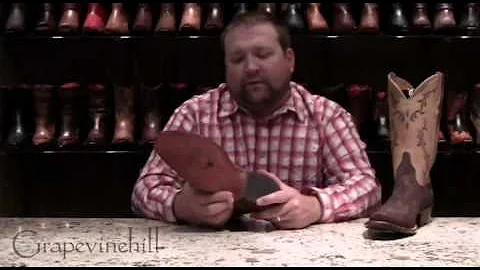 Lucchese Boots Fun Fact - Over 45 Lemon Wood Pegs