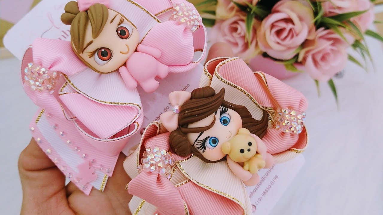 🎀Amora Ceci 2 mini - Passo á Passo- DIY Ribbon bow