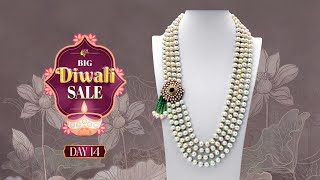 LIVE : Jewellery Show Silver, One Gram Gold, Corals, CZ Beads \& Pearls Dont Miss! Diwali Sale Day 14