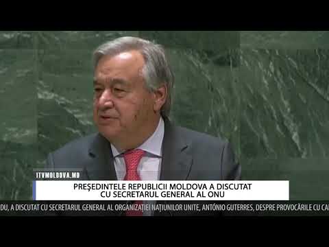 Video: Secretarul general al ONU este o cauză a femeilor