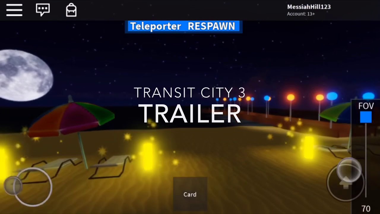 Roblox Transit City 3 Trailer Youtube - urban exploration roblox