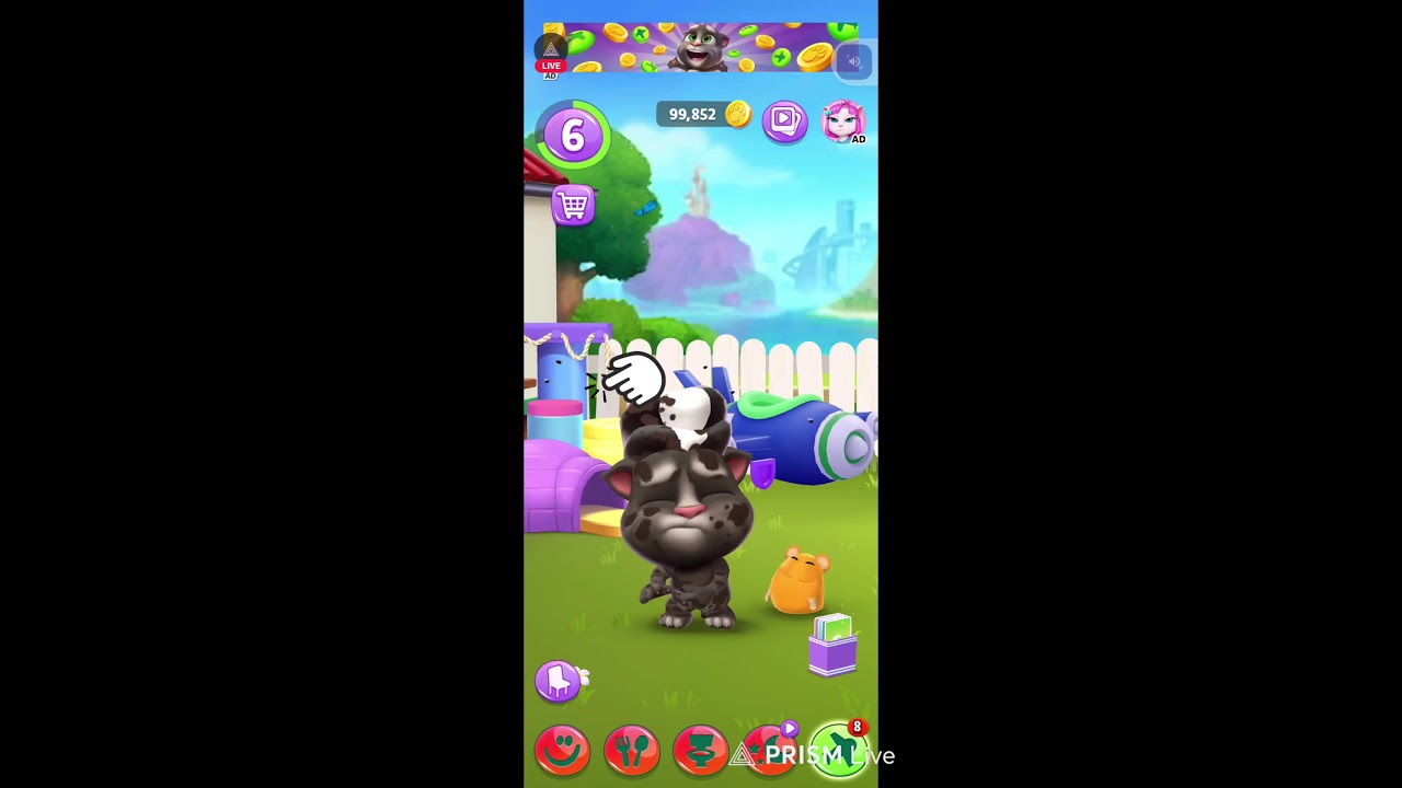 cat wala game talking cat tom 😂