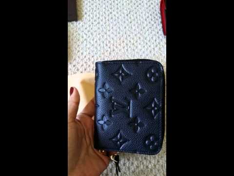 Louis Vuitton Monogram Empreinte Zippy Coin Purse - YouTube