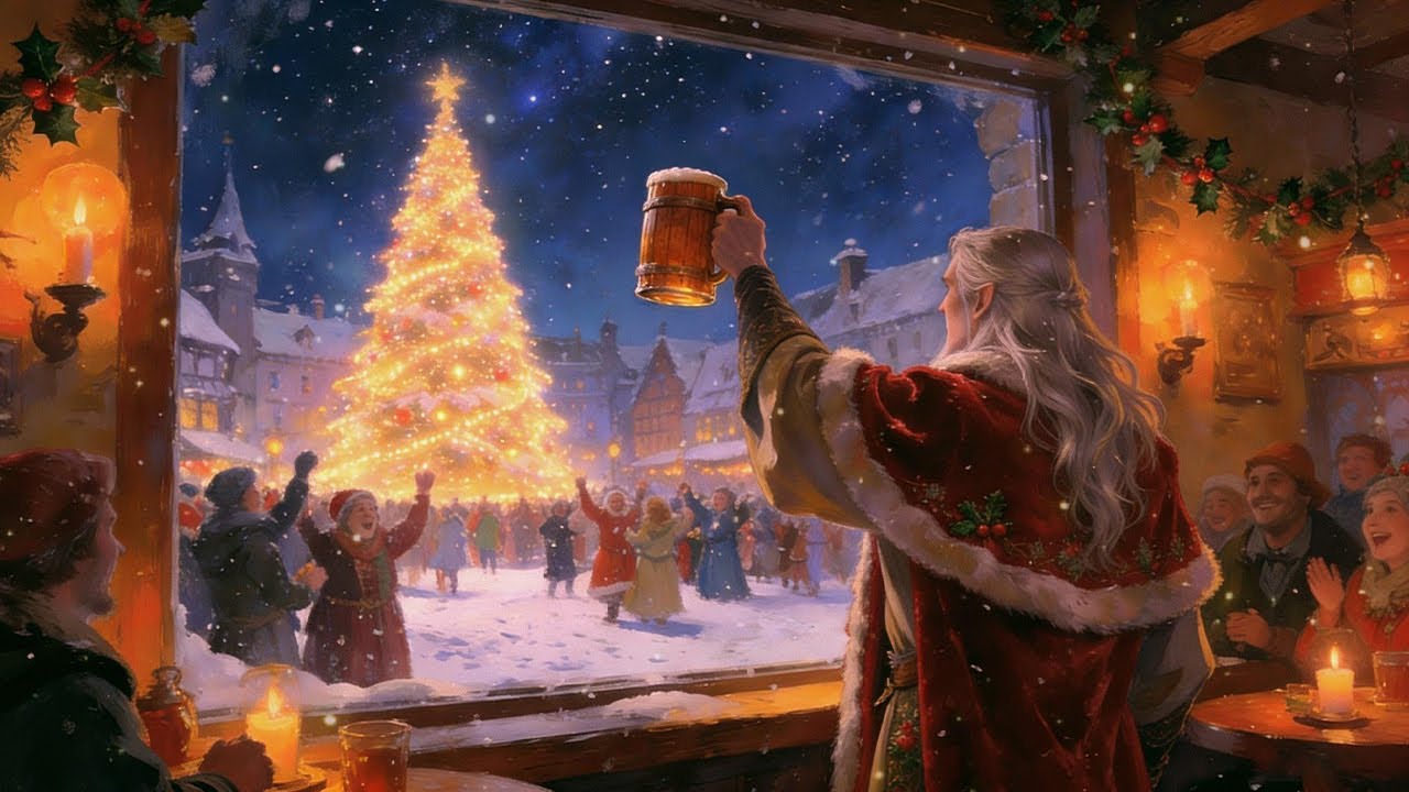3 Hours of Medieval Tavern Music: Christmas Edition 🎄 | Arrival of the Wizard 🧙‍♀️ | Festival Music