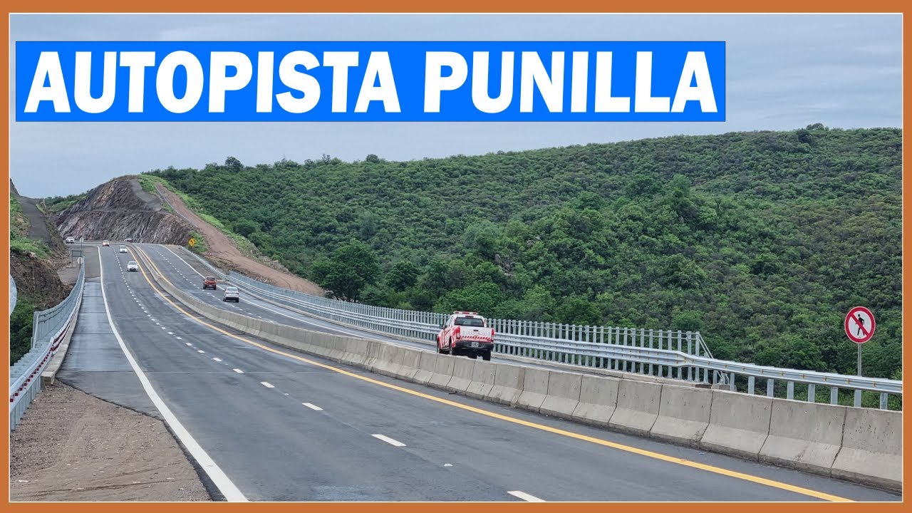 NUEVA AUTOVÍA en SIERRAS de CORDOBA