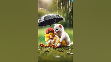 Wait For End 😱।The cat saved the duck