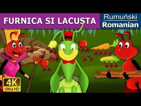 Furnica Si Lacusta | The Ant and the Grasshopper in Romana| Romanian Fairy Tales